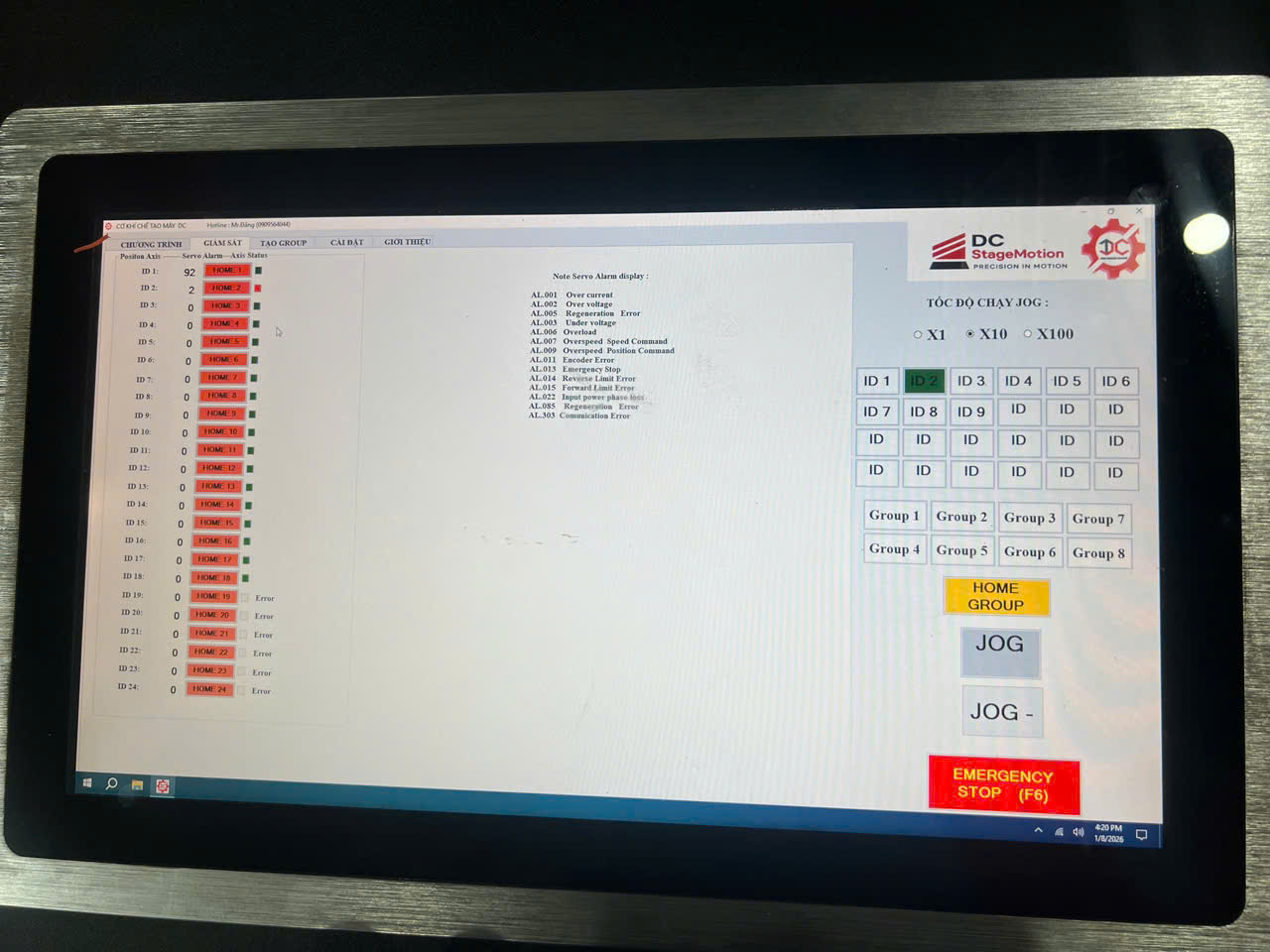 CƠ KHÍ CHẾ TẠO MÁY DC