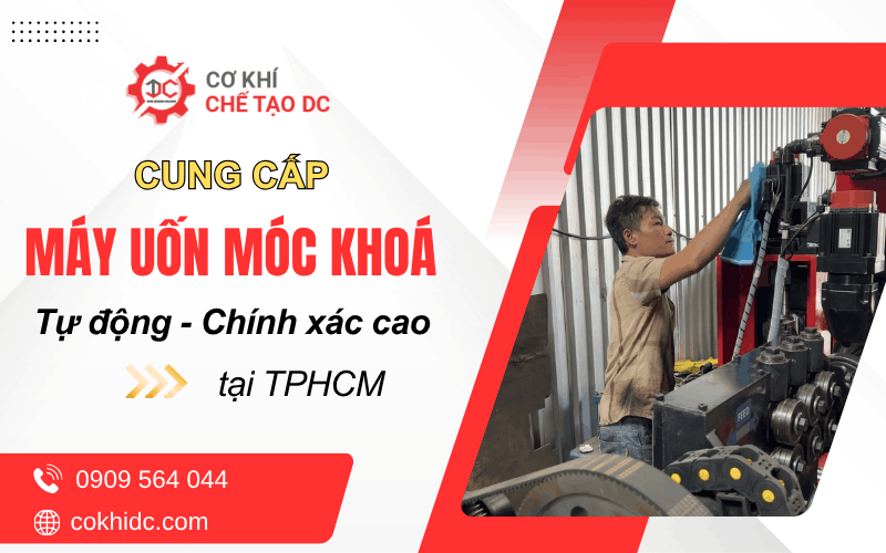 Máy uốn móc khoá tự động