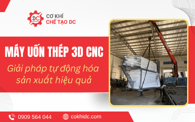 máy uốn thép 3D CNC