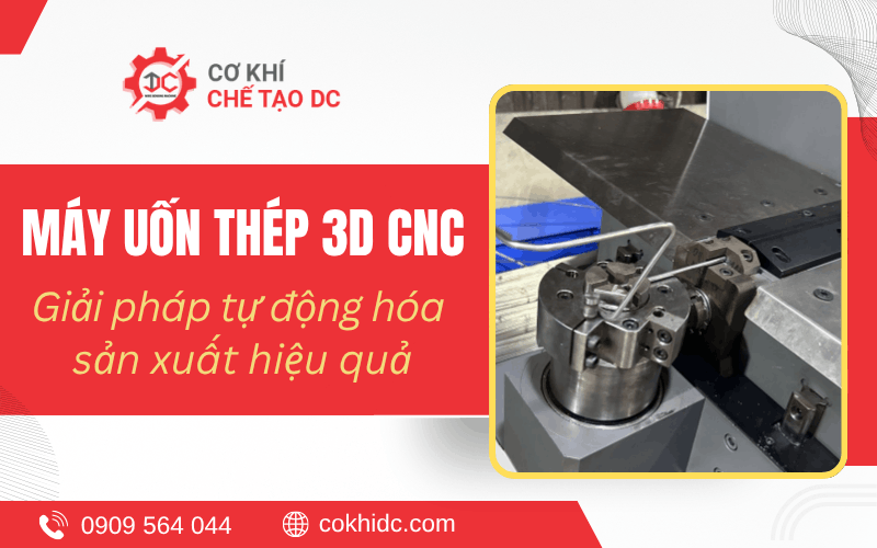 máy uốn thép 3D CNC