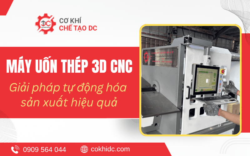 máy uốn thép 3D CNC