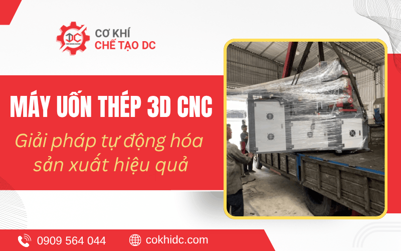 máy uốn thép 3D CNC