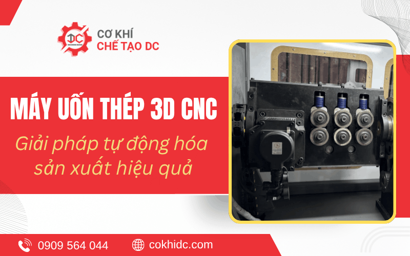 máy uốn thép 3D CNC
