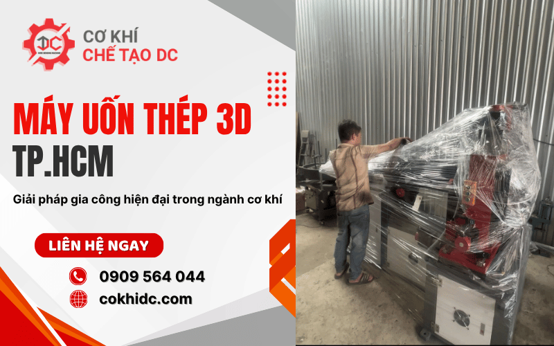 máy uốn thép 3D TPHCM