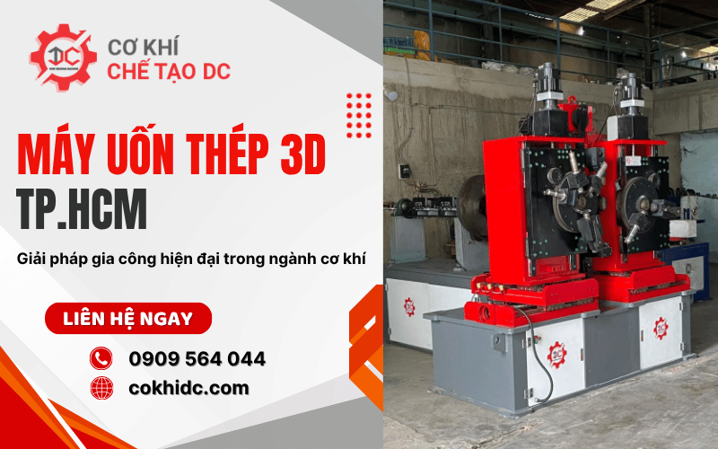 máy uốn thép 3D TPHCM