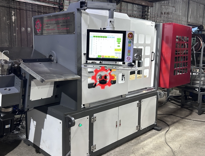 Máy uốn dây thép 3d xoay đầu -Ông vua tốc độ